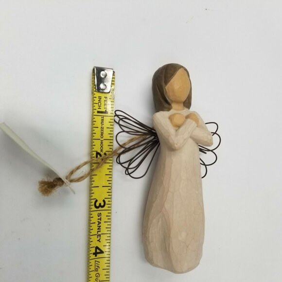 Willow Tree Angel Sign for Love 4.5 in Figure Sculpture Susan Lordi Demadaco - Picture 3 of 3